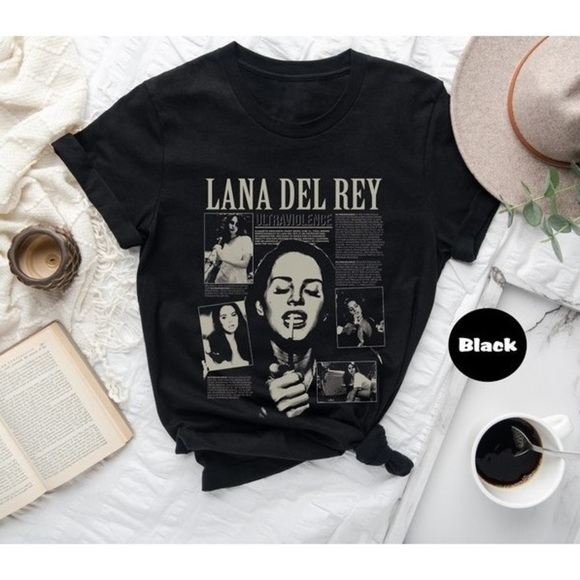 Lana Del Rey Shirt Lana Del Rey Merch Tshirt Lana Del Rey Concert - Picture 1 of 4